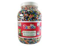 Baril 20000 perles 15 couleurs assorties