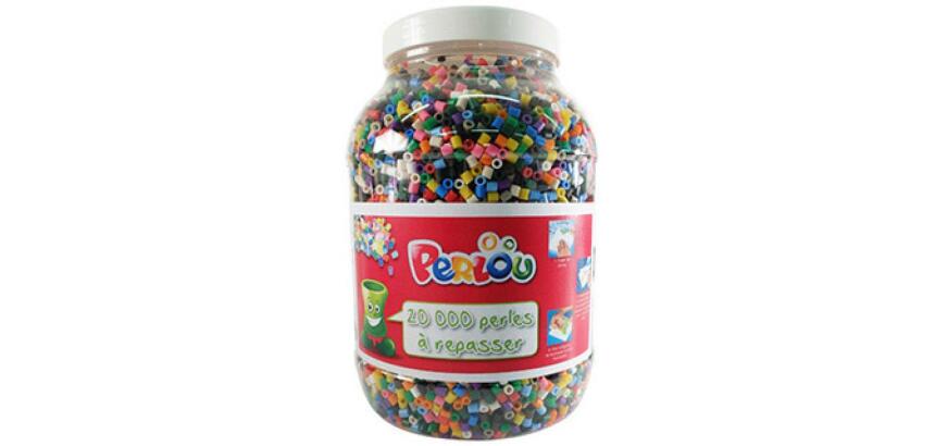 Baril 20000 perles 15 couleurs assorties