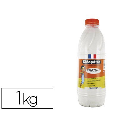 Colle blanche vinylique Cléopatre Vinyl'école - Flacon de 1 L
