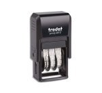 Tampon dateur trodat 4810 automatique mini-dateur 3.8mm changement date par molette usage occasionnel encre noire