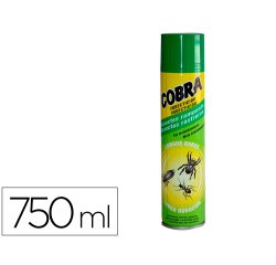 Insecticide cobra insectes rampants efficacité immédiate longue durée aérosol 750ml