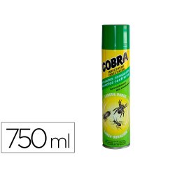 Insecticide cobra insectes rampants efficacité immédiate longue durée aérosol 750ml