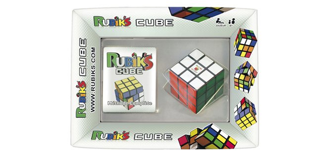 Jeu rubik's cube contient livret d'aide