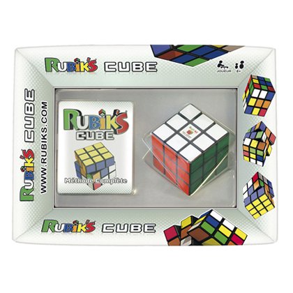 Jeu rubik's cube contient livret d'aide