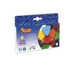 Crayon cire jovi l'ours magique triangulaire ergonomique forme tête ours pot 30 unités