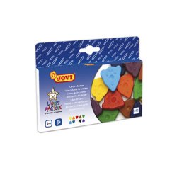 Crayon cire jovi l'ours magique triangulaire ergonomique forme tête ours pot 30 unités