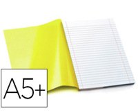 Protège-cahier riplast avec rabat bande adhésive a5+ 170x220mm paquet 20 unités