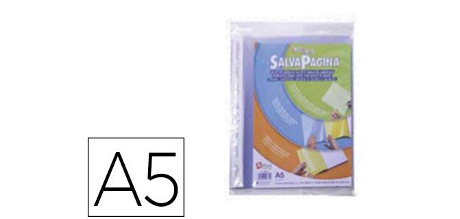 Protège-cahier riplast avec rabat bande adhésive a5 paquet 20 unités
