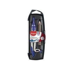 Compas maped origin crayon bague branches acier durabilité rigidité 3 ans garantie