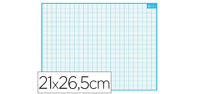 Ardoise bouchut grandrémy effaçable sec 1 face quadrillage 1 face séyès médium rigide format 21x26,5cm
