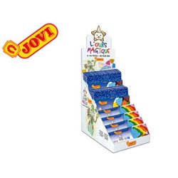 Présentoir de craies de cire jovi ours magique
