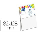 Carte de visite Oxford 82x128 x25 blanc