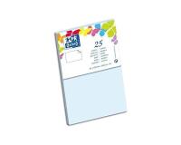 Carte de visite Oxford 82x128 x25 bleu ciel