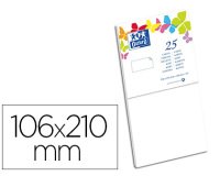 Carte de visite Oxford 106x210 x25 blanc