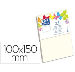Carte de visite Oxford 100x150 x25 beige