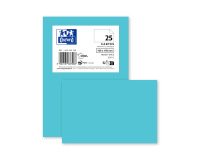 Carte de visite Oxford 100x150 x25 bleu ciel