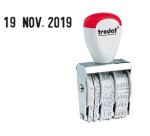 Tampon dateur trodat 1010 encrage séparé changement par molette date 4mm utilisation avec tampon encreur