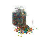 Perle rocaille transparente diamètre 5mm bocal 500g