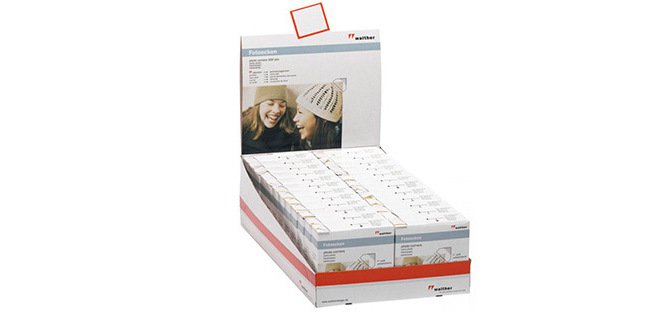 Coin photos walther boîte distributrice 250 unités