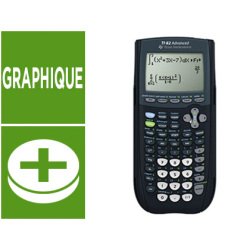 Calculatrice texas instruments graphique ti-82 advanced fonctions essentielles câble usb inclus 190x90x25mm 290g