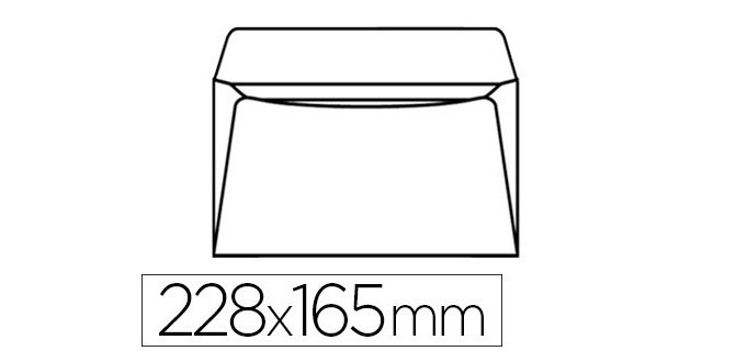 Pochette polyéthylène adhésive pac list documents 228x165mm papier dorsal kraft blanc siliconé 39g/m2 boîte 100 unités