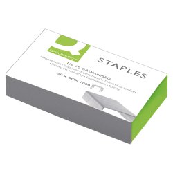 Agrafe q-connect modèle nº10 galvanisée boîte 1000 unités