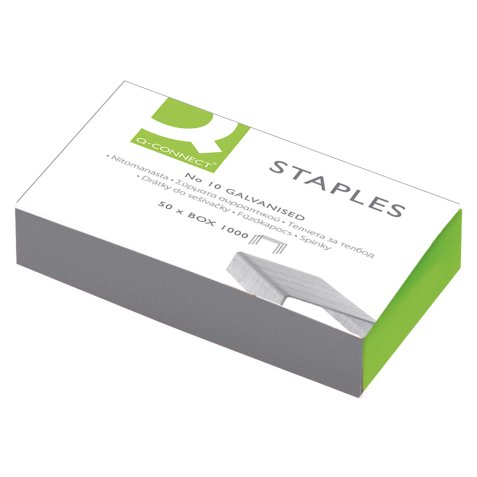 Agrafe q-connect modèle nº10 galvanisée boîte 1000 unités