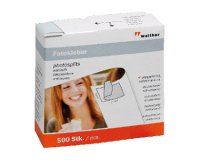 Pastille adhésive walther double face 13x17mm boîte 500 unités
