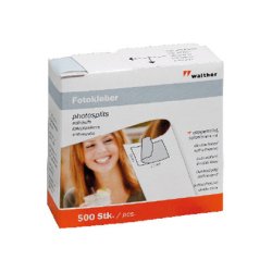 Pastille adhésive walther double face 13x17mm boîte 500 unités