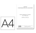 Notice d'information du locataire
