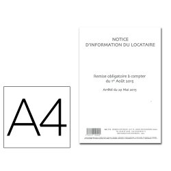 Notice d'information du locataire