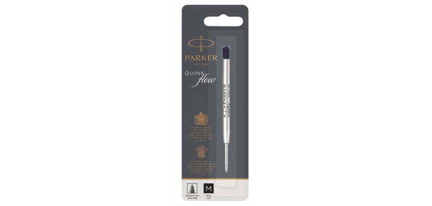 Recharge bille quinkflow m blister x 1 noir