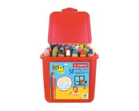 Crayons multi-talents stabilo woody 3en1 + 3 taille-crayons schoolbox de 38