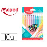 Feutre COLOR'PEPS Pastel, étui carton de 10