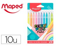 Stylo- feutre maped pastel pochette de 10