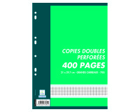 Copies doubles cambridge perforees a4 400 pages 70 g   seyes