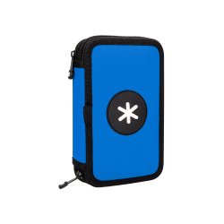 Trousse garnie antartik 2 compartiments 28 pieces bleu