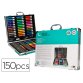Set de pinture liderpapel alumium 150 pieces boite de   37,8x29,7x4,6 cm