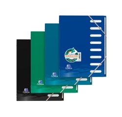 Trieur hamelin oxford school life oceanis a4 polypropylene recycle opaque assorti