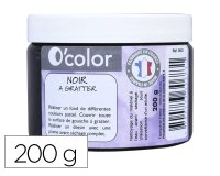 Peinture o'color noir a gratter prete a l'emploi pot  200gr