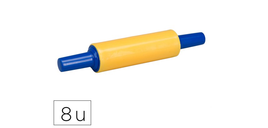 Rouleau modelage o'color lisse 22cm lot 8 unites