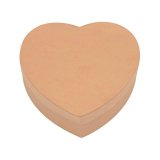 Boite o'color carton a decorer forme coeur 9x5cm lot 10 unites