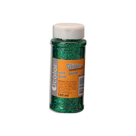 Paillettes o'color ultra brillantes coloris vert pot   saliere 160ml