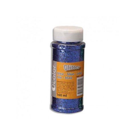 Paillettes o'color ultra brillantes coloris bleu pot   saliere 160ml