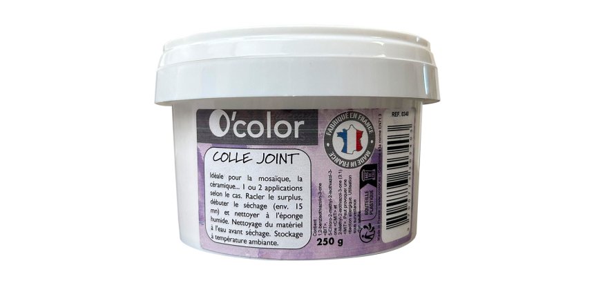 Colle-joint o'color mosaique coloris blanc pot 250gr