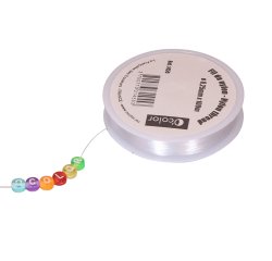 Fil nylon o'color diametre 0,25mm coloris blanc bobine   100m