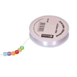 Bobine de 100m de fil nylon Blanc diamètre 0.25mm