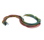 Lacet coton o'color 70cm diametre 2mm lacage ou        tissage 5 coloris assortis    lot 25 unites