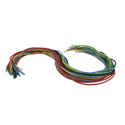 Lot de 25 lacets de 70cm, diamètre 2 mm en coton pour laçage ou tissage, couleurs assorties