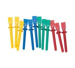 Spatule a colle o'color plastique longueur 11,5cm     coloris assortis lot 12       unites